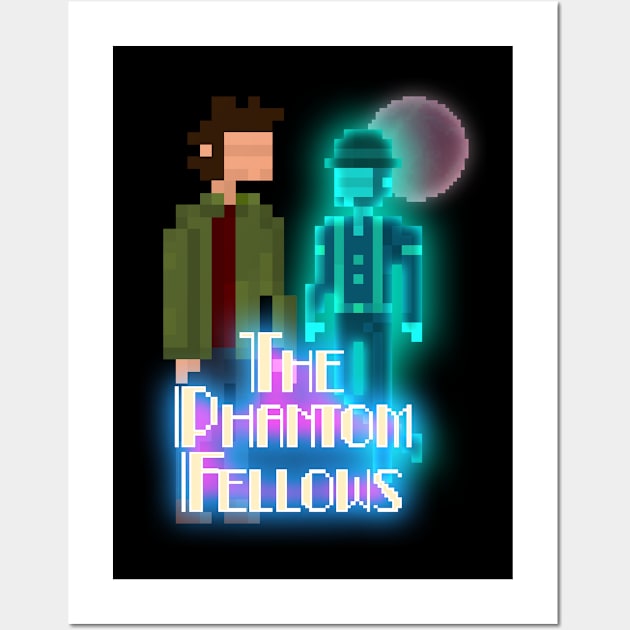 The Phantom Fellows Phull Moon Wall Art by ThePhantomFellows